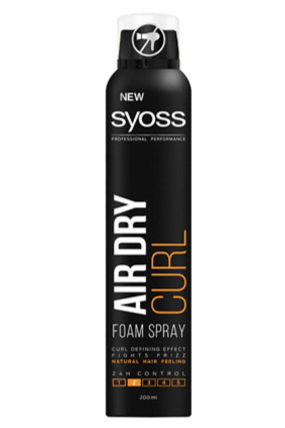 Syoss Air Dry Curl Sprey Köpük Belirgin Bukleler 200 Ml