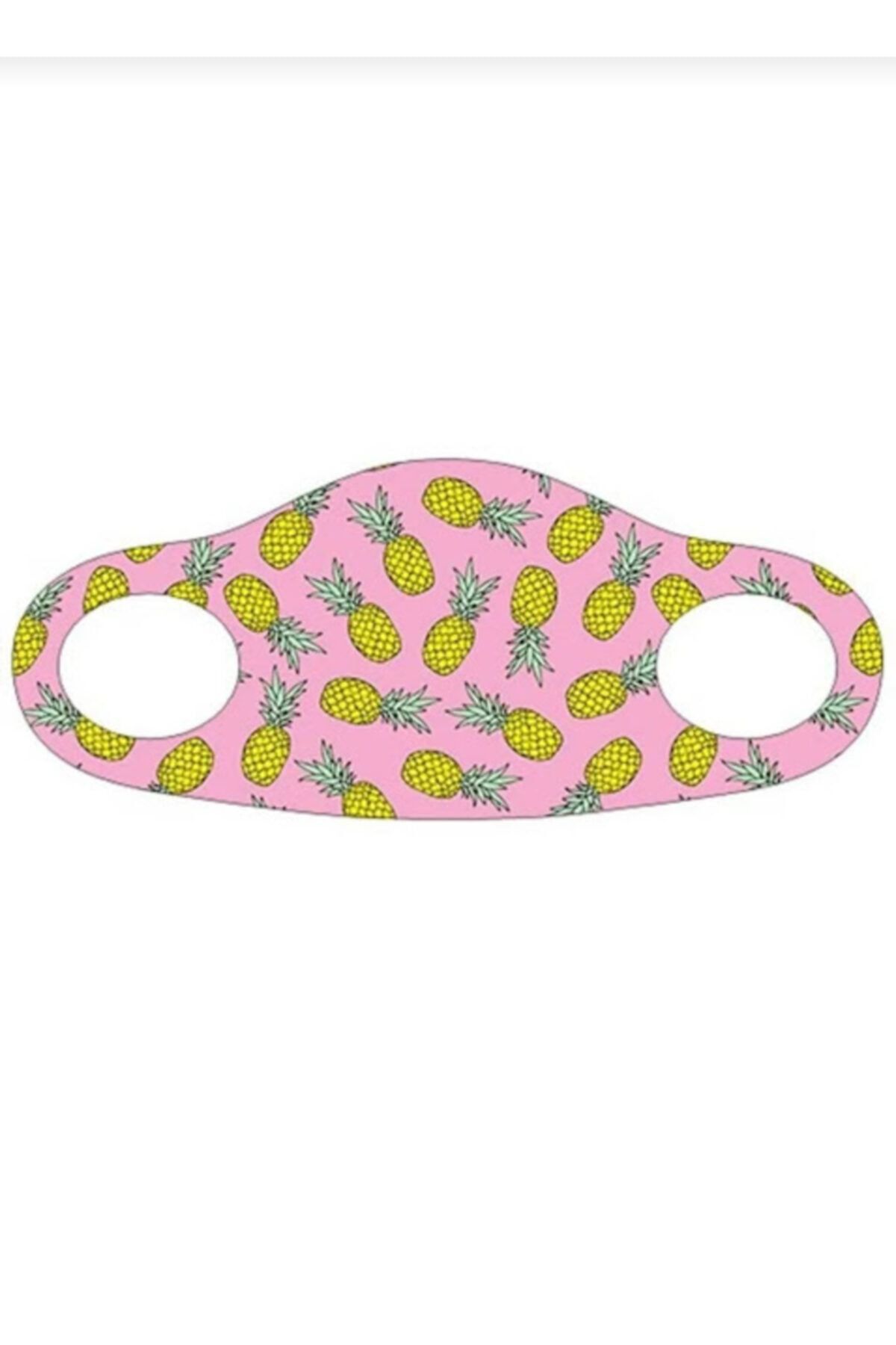 PETEK AKSESUAR Kadın Aksesuar Maske Ananas