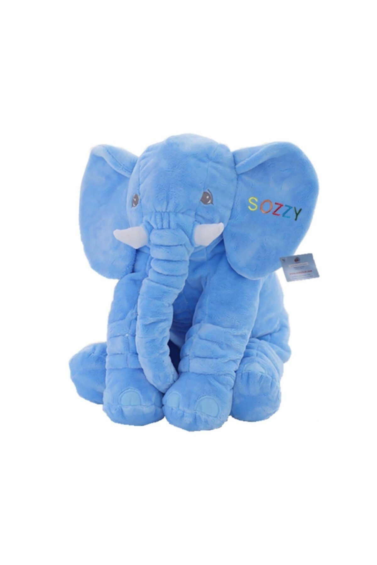 Sozzy Toys Çocuk Mavi Fil Uyku Arkadaşım Oyuncak Peluş