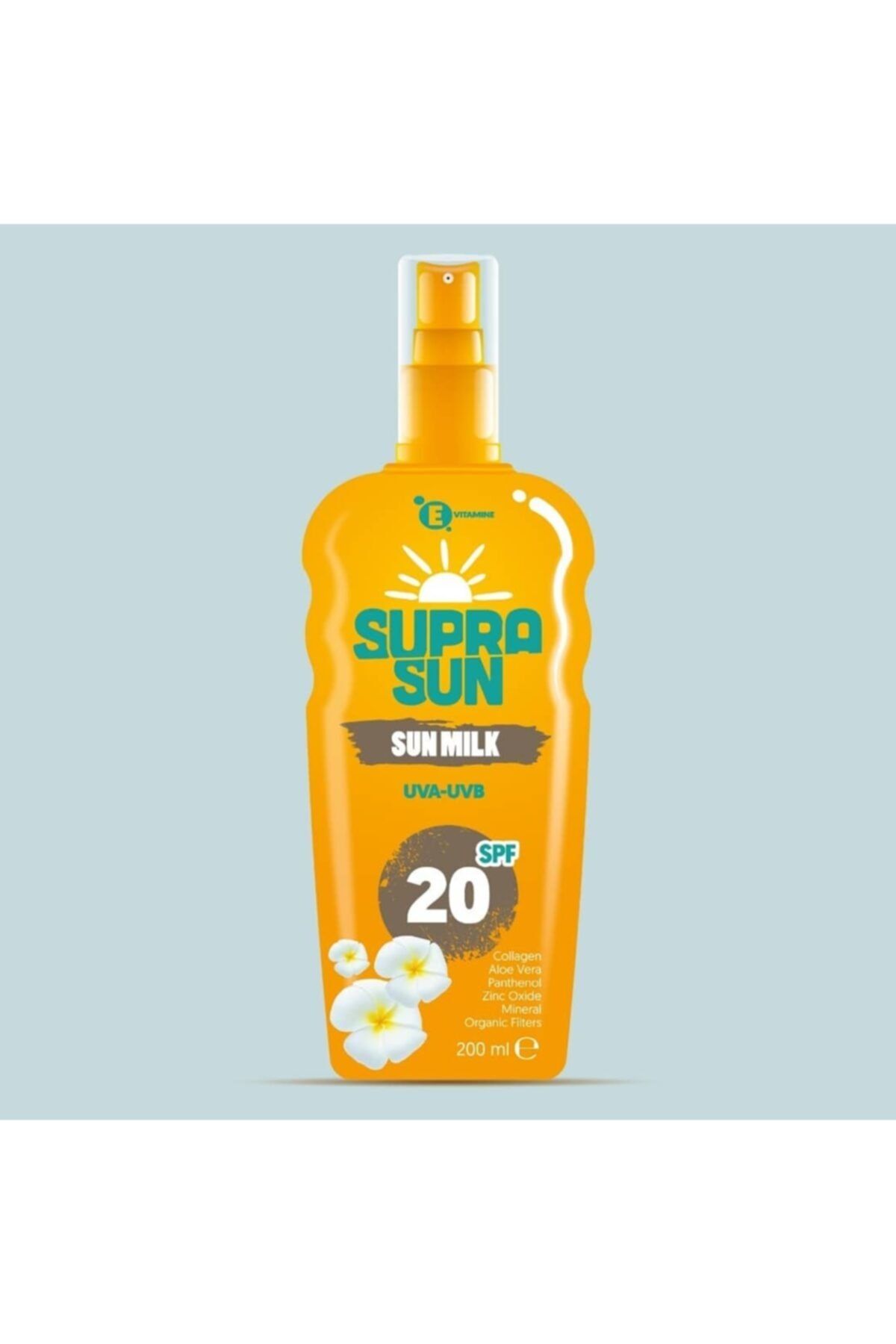 Supra Sun Milk Spf 20 200ml