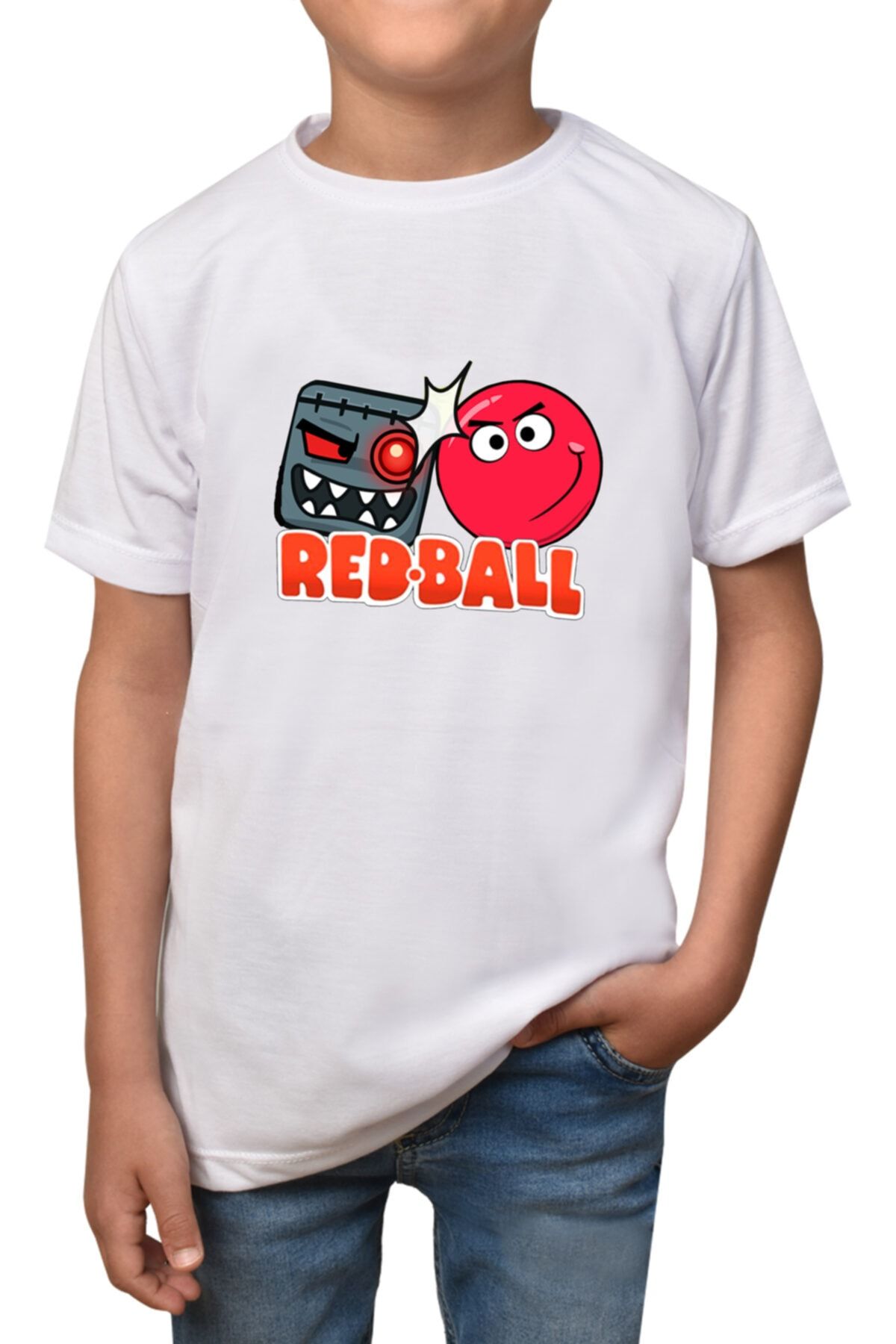 Phi Ajans Çocuk  Beyaz Redball  Unisex T-shirt T-6