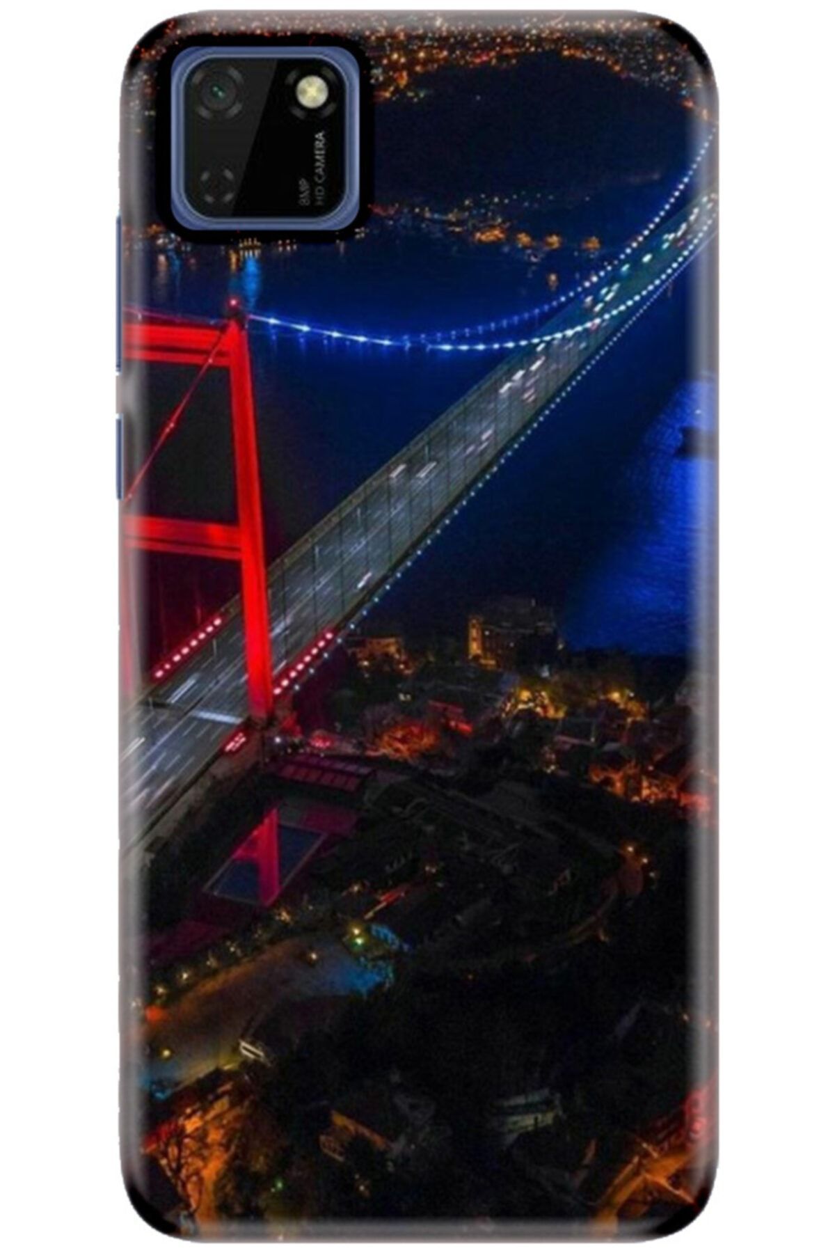 Turkiyecepaksesuar Huawei Y5p Kılıf Silikon Baskılı Desenli Arka Kapak
