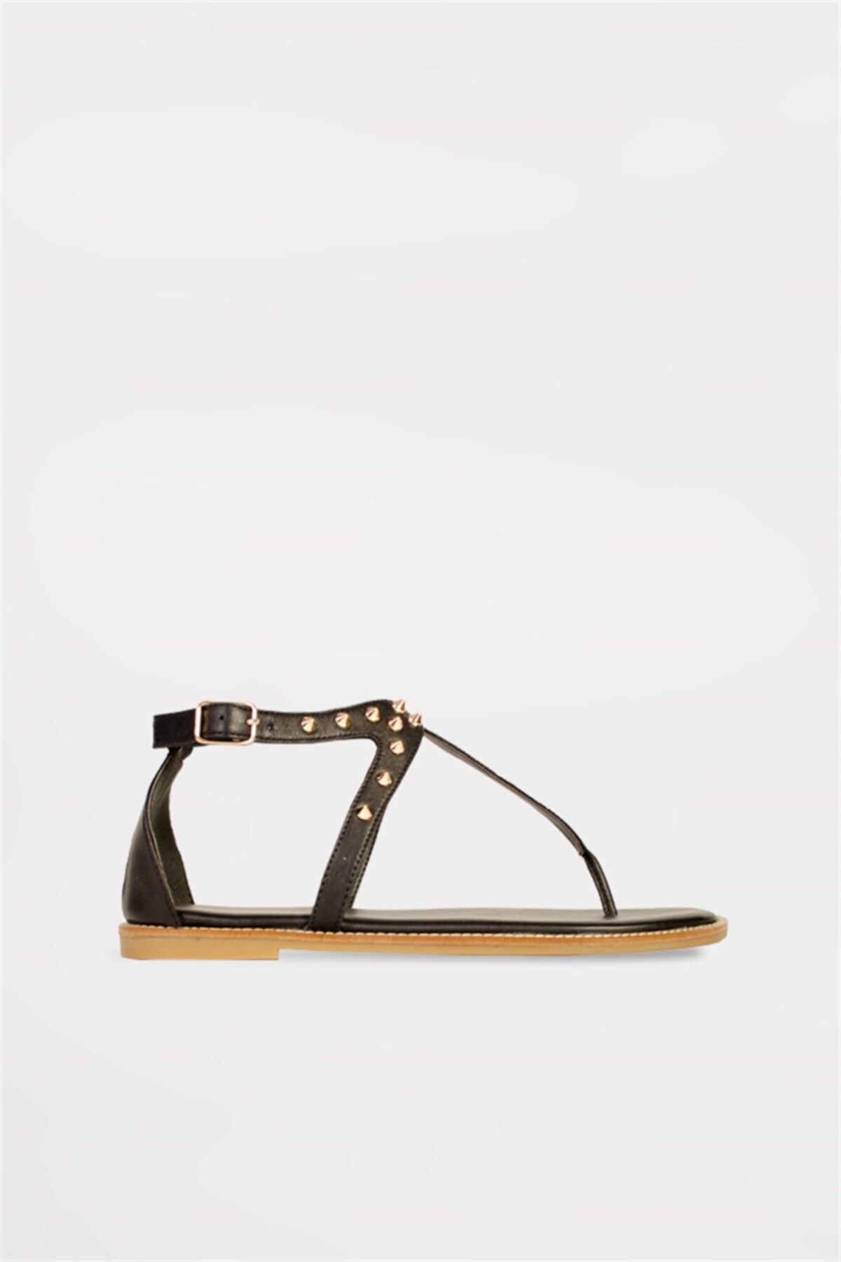 Shoes & More Kadın Siyah Elexus Sandalet