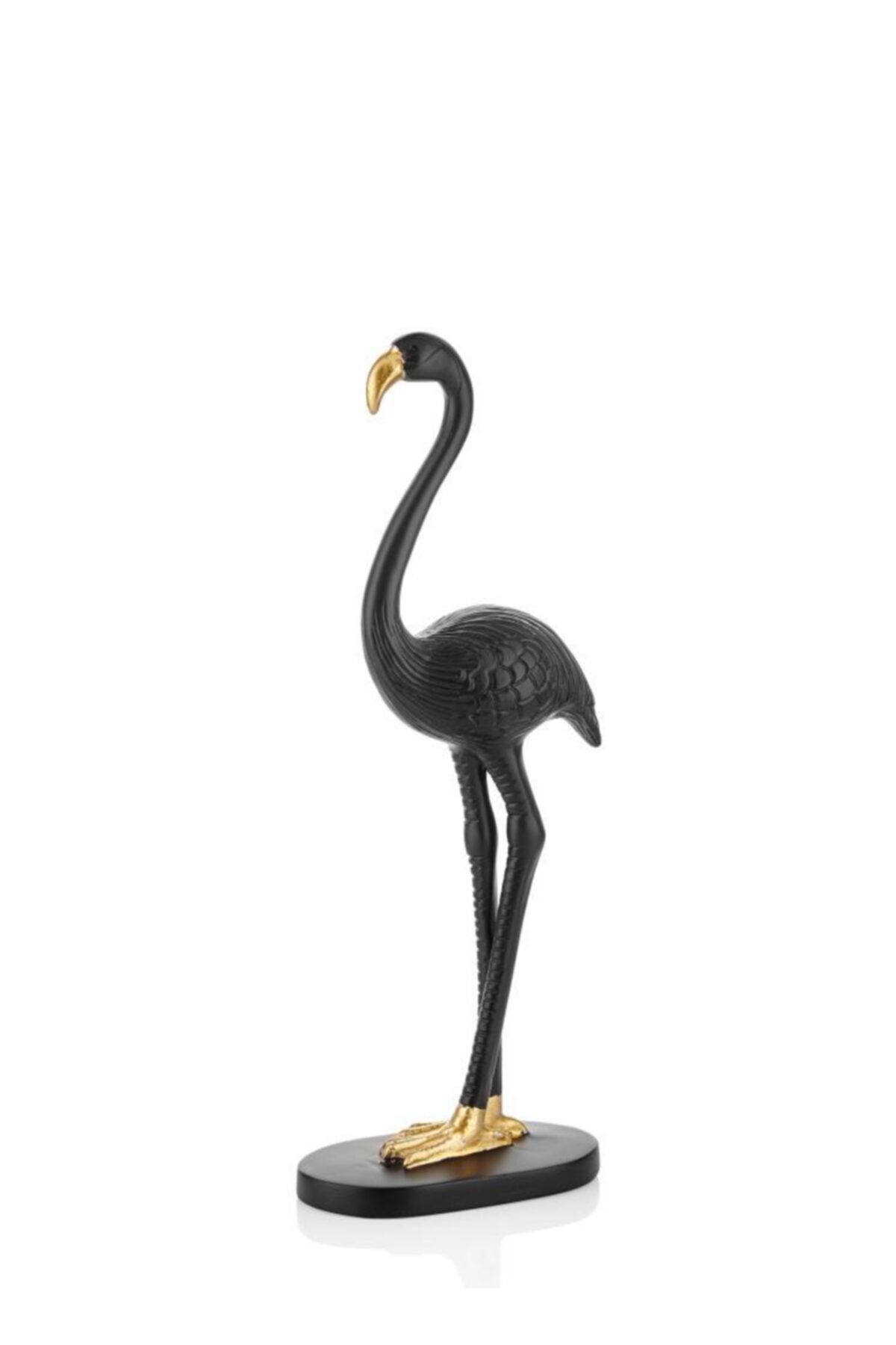Çiçekmisin Flamingo Masaüstü Dekoratif Ojbe 33 Cm - Siyah