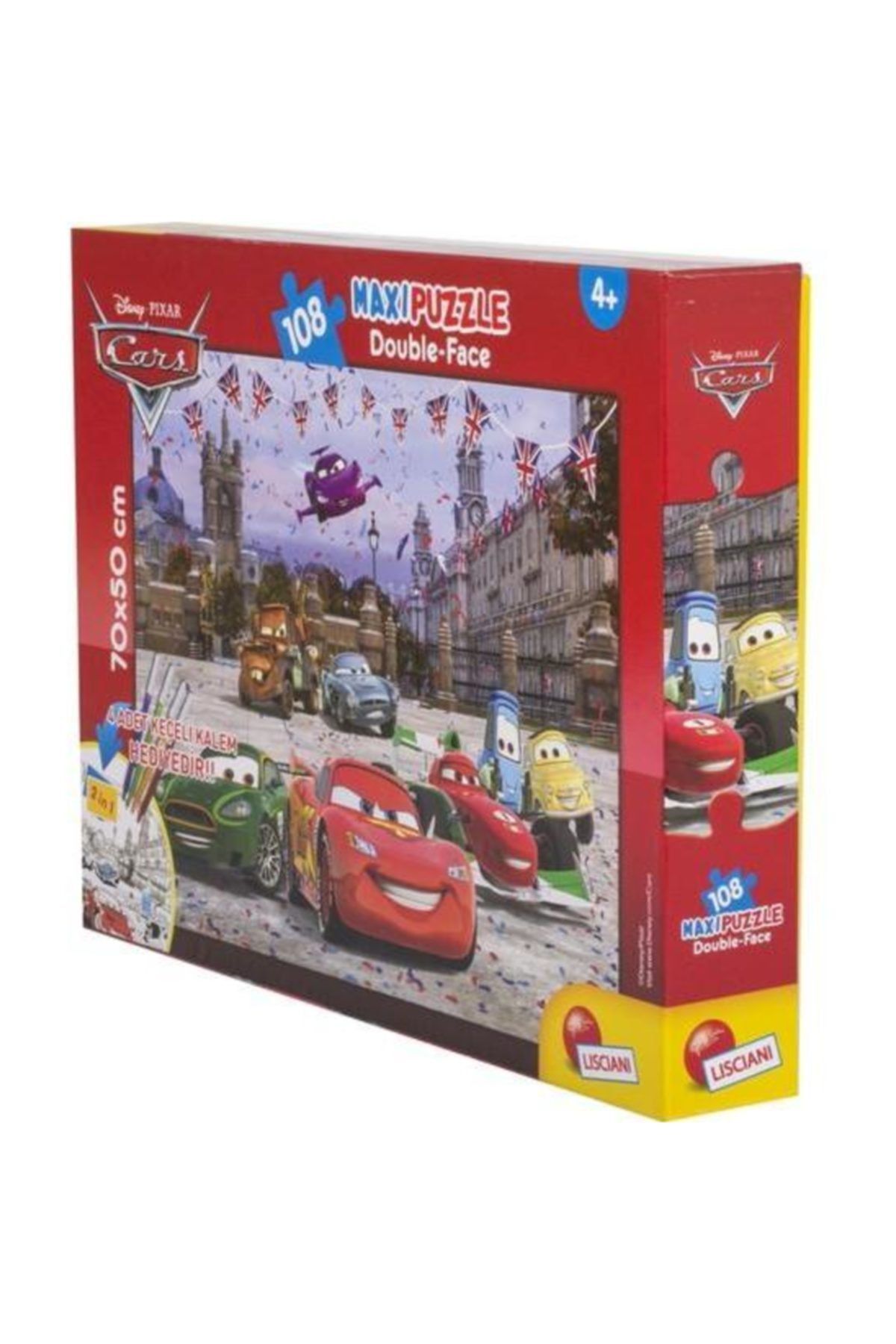 Furkan Toys Cars 108 Pcs Kalemli Maxi Puzzle FR56767
