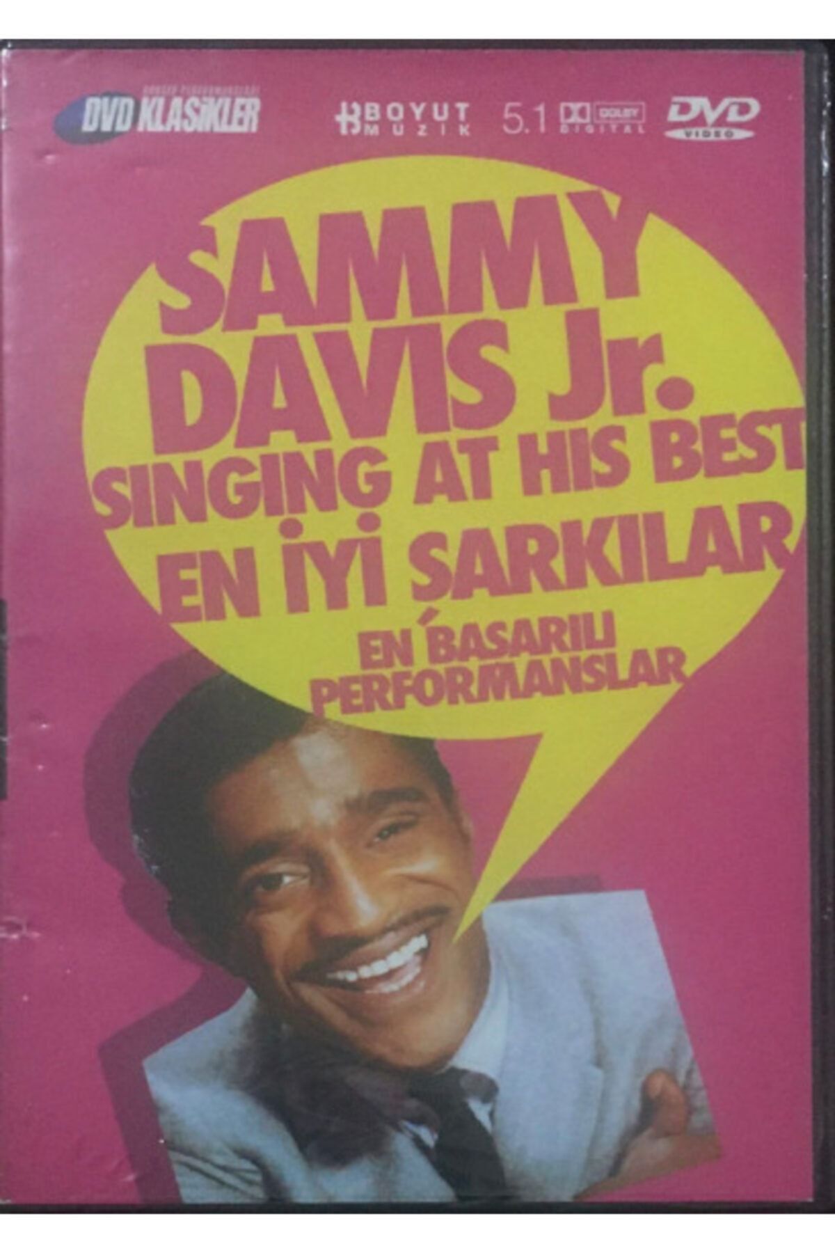 BOYUT YAYINLARI Sammy Davis Jr Singing At Hit Best / En Iyi Şarkılar En Başarılı Performanslar
