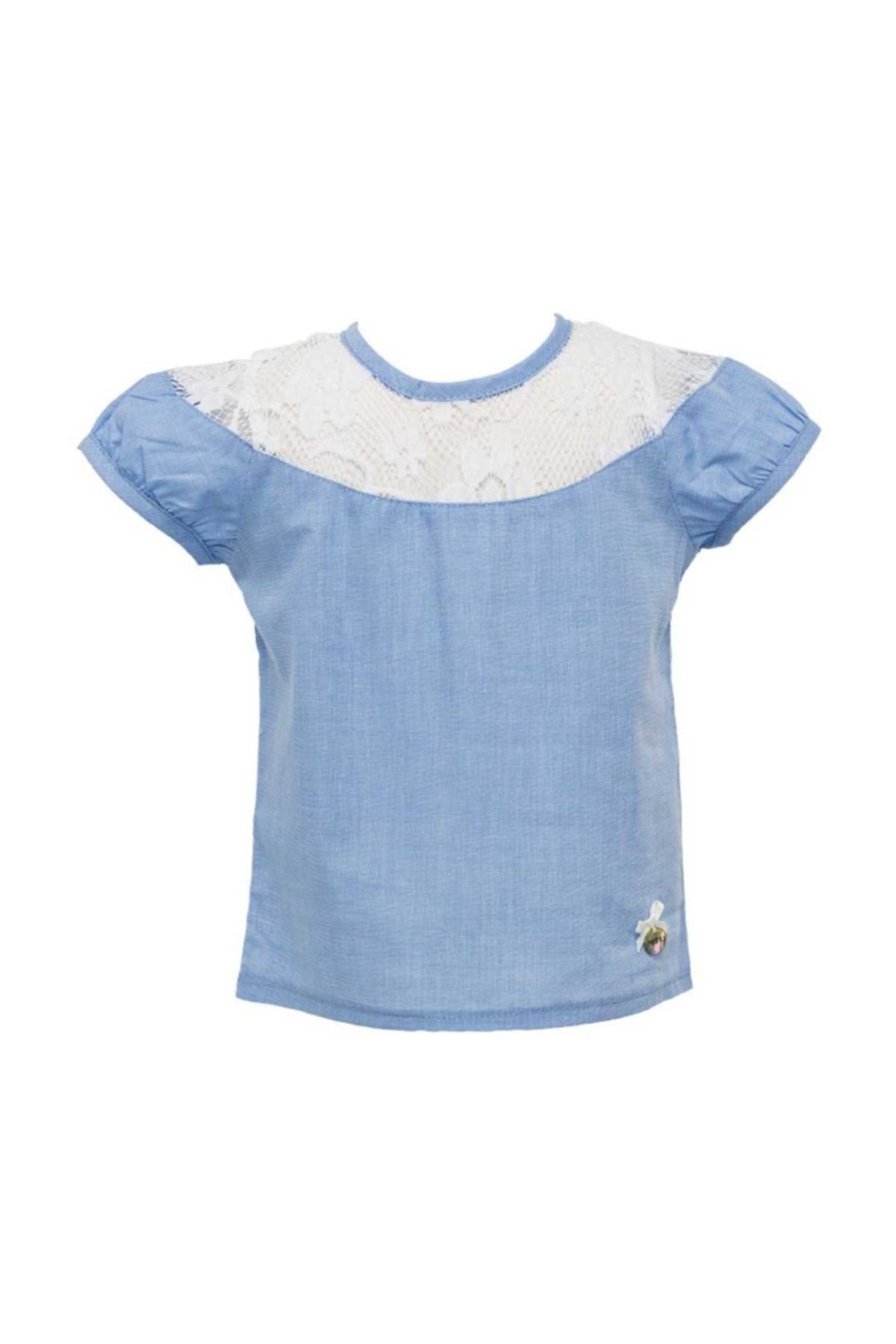 Zeyland Mavi Kız Bebek Gömlek 81m2dfn81