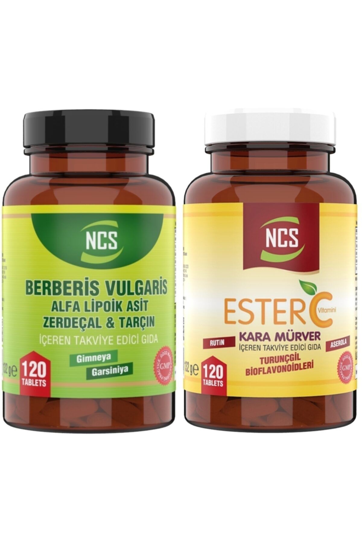 Ncs ® Berberis Vulgaris 120 Tablet Vitamin C 1000 Mg 120 Tablet Beta Glucan Çinko