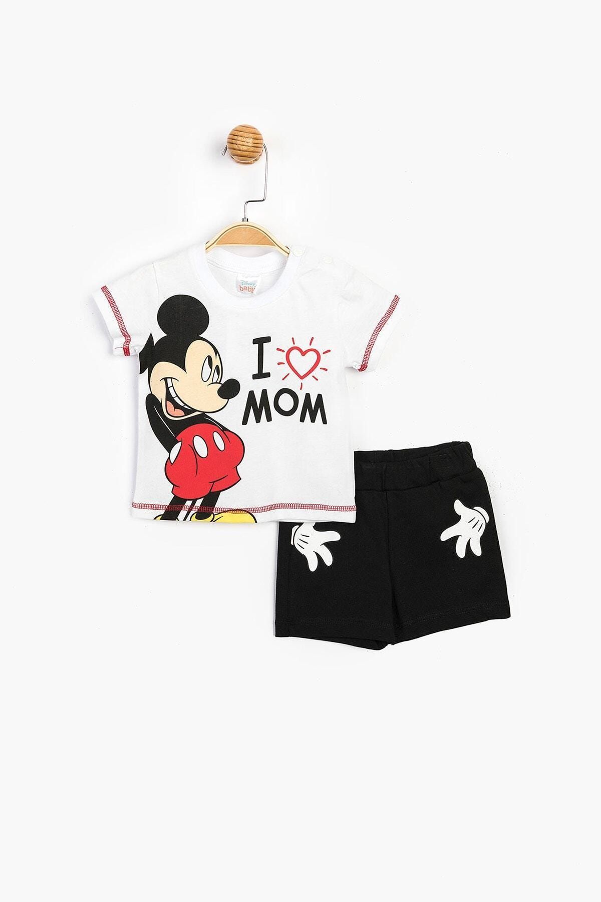 Mickey Mouse Disney Bebek Şortlu Takım 15594
