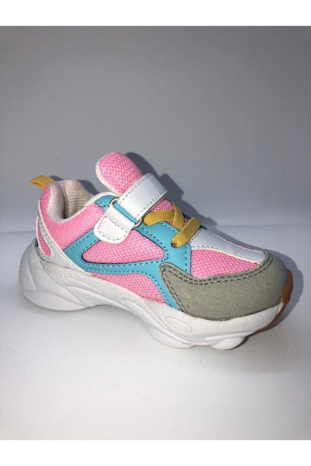 Vicco Kız Çocuk Pembe Cırtlı Spor Ayakkabı