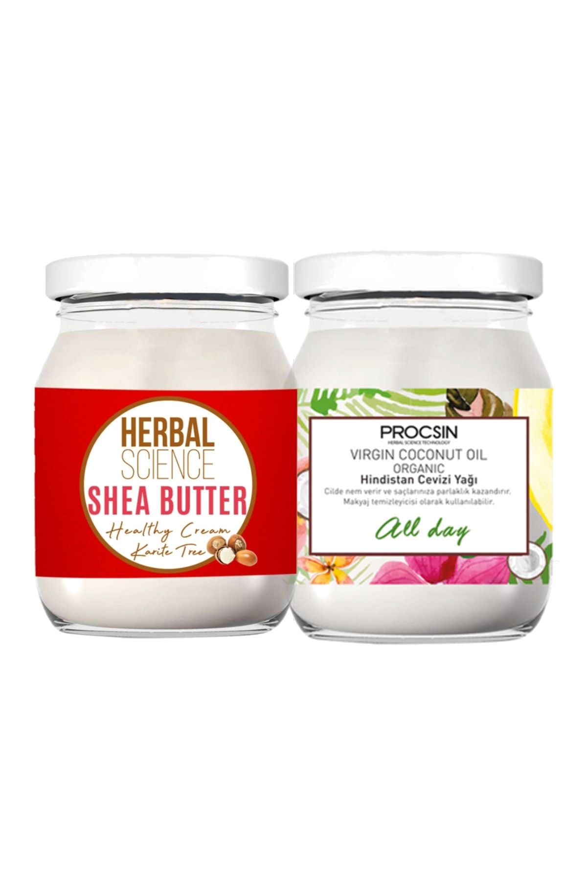 PROCSIN Hindistan Cevizi Yağı 190ml  Shea Butter 190ml