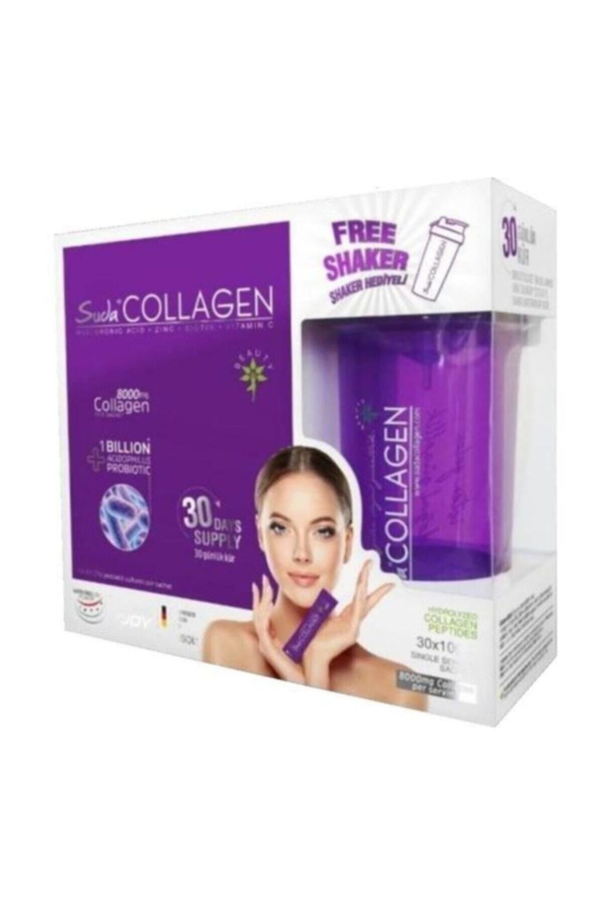 Suda Collagen Collagen + Probiotic 30 X 10 G Saşe Karpuz Aromalı Aylık Paket