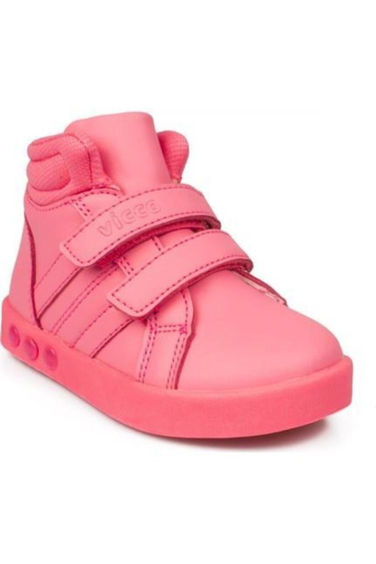 Vicco Kız Çocuk  Pembe  313.p19k.104 (26-30) Işıklı Sneaker