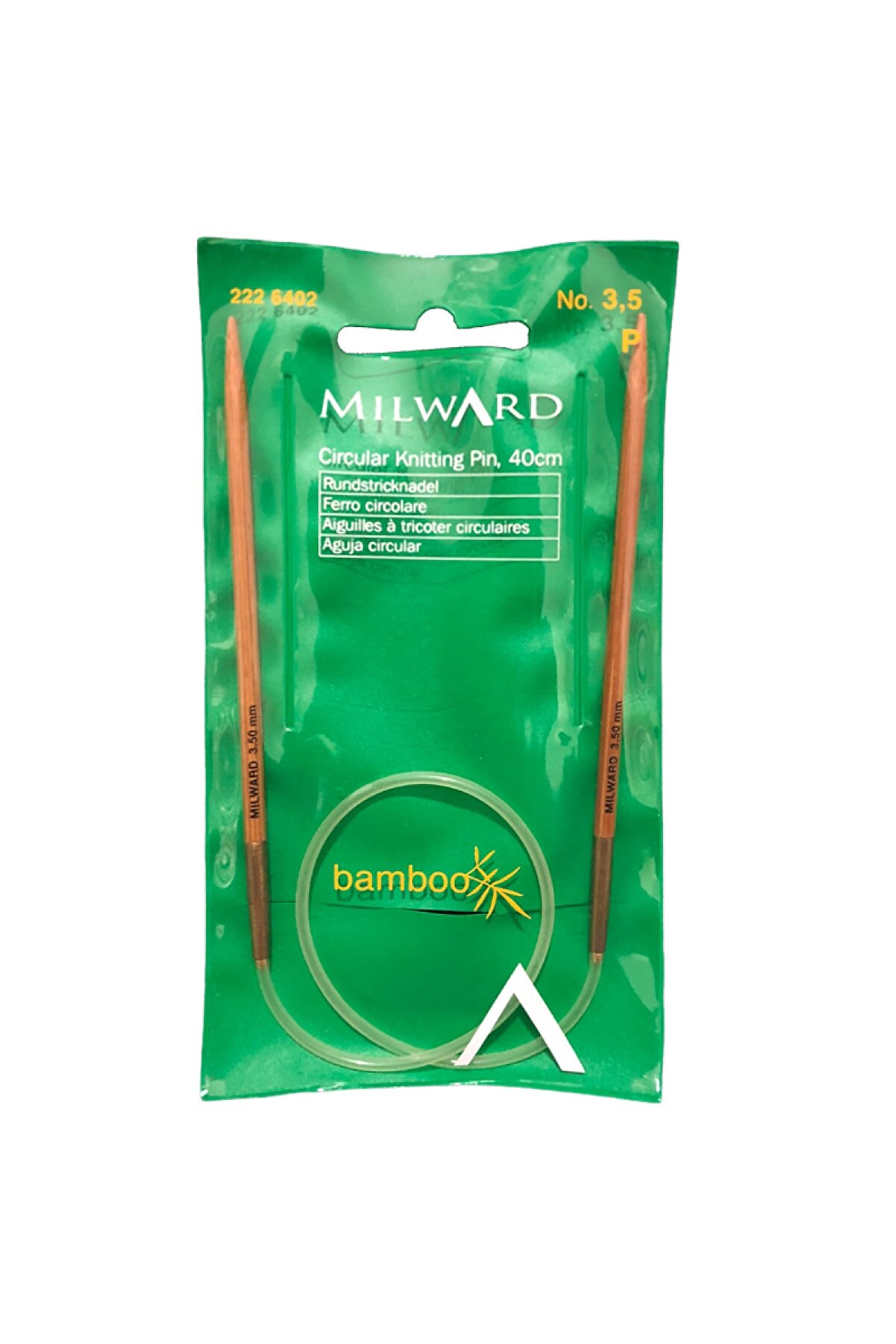Milward Mılward Bamboo Misinalı Şiş 40 Cm No: 3,5 Made In Germany