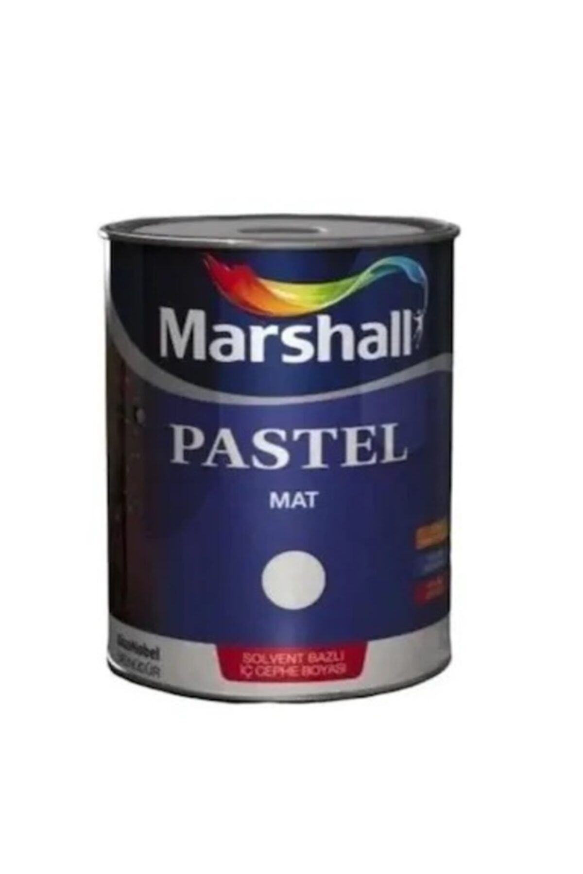 Marshall Pastel Mat Iç - Dış Cephe Metal Ahşap Ve Duvar Boyası Beyaz 0.75 Lt