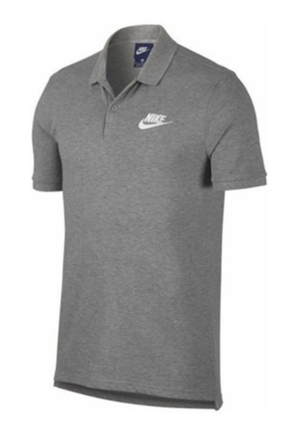Nike Gri Polo Yaka T-shirt