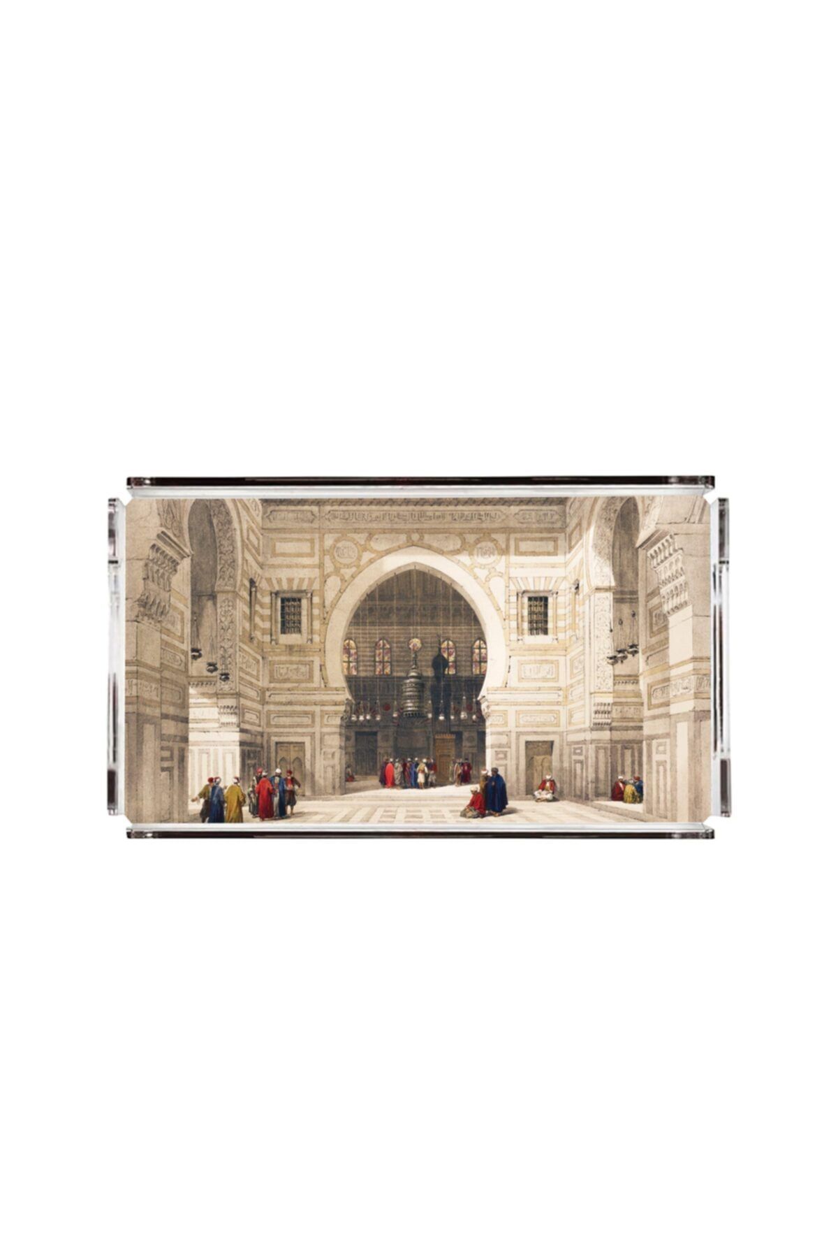 Adawall Ottoman Palace Pleksi Tepsi - Pt2116 - 40x24cm