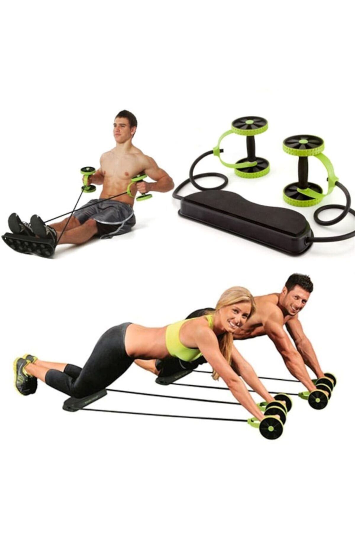 Genel Markalar Revoflex Multiflex Pro Karın Kası Göbek Eritme Fitness Egzersiz Spor Aleti