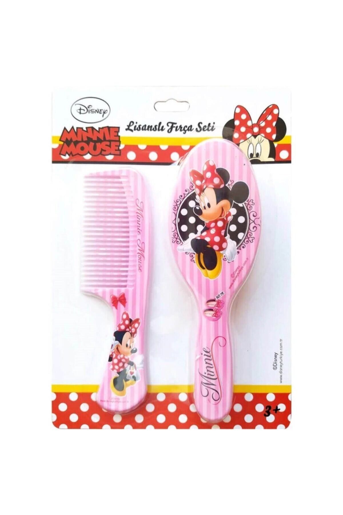 DİSNEY Minnie Mouse Lisanslı Fırça Seti