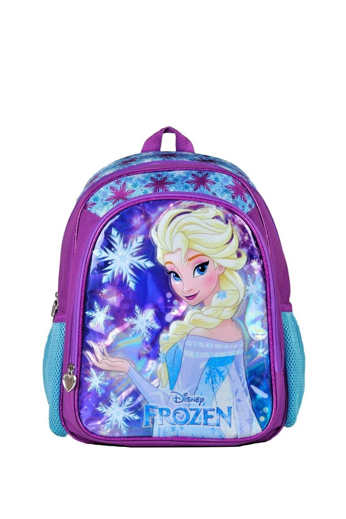 Frozen Pembe Kız Çocuk Okul Çantası /