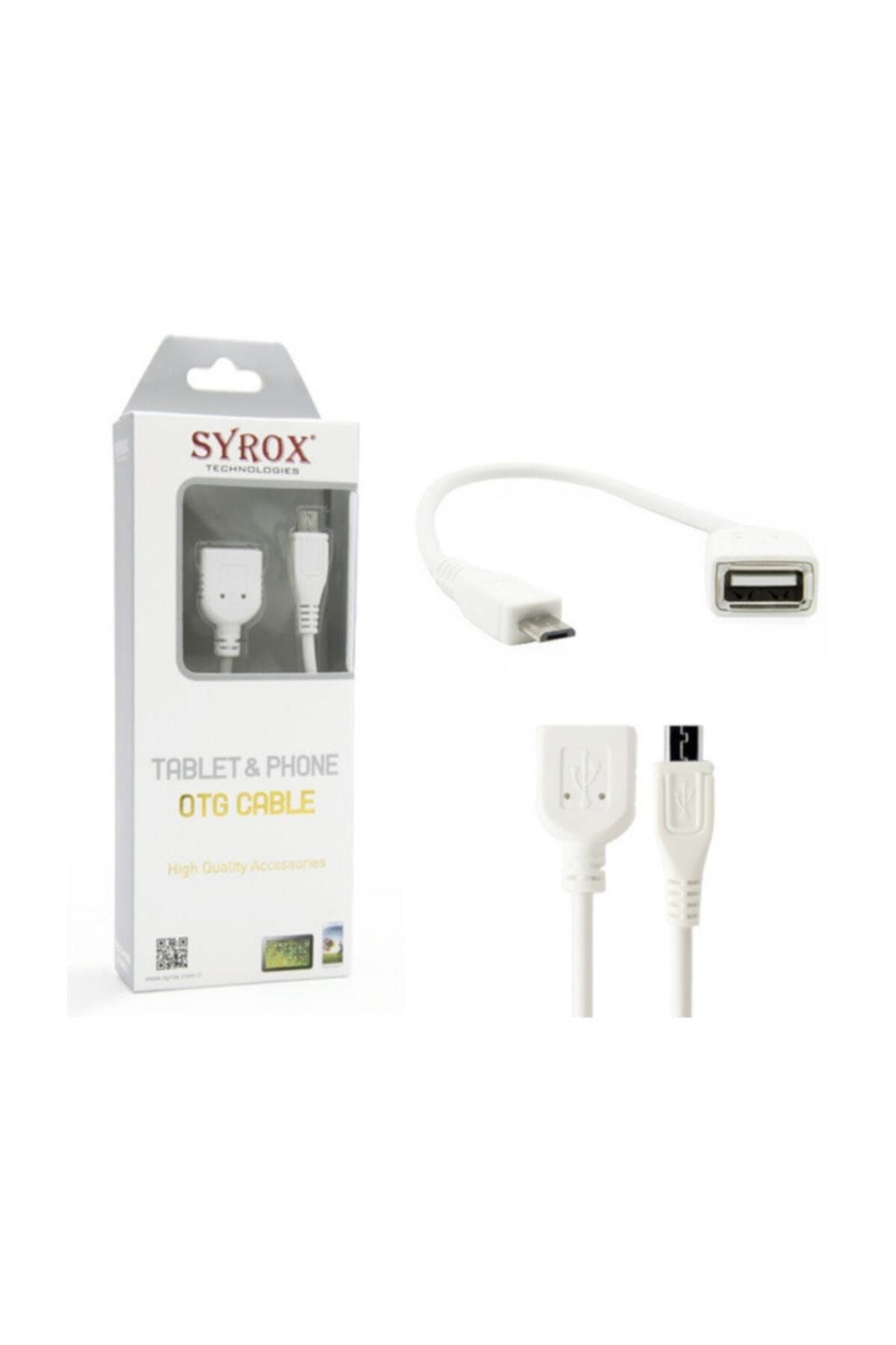 Syrox Beyaz Otg Kablo