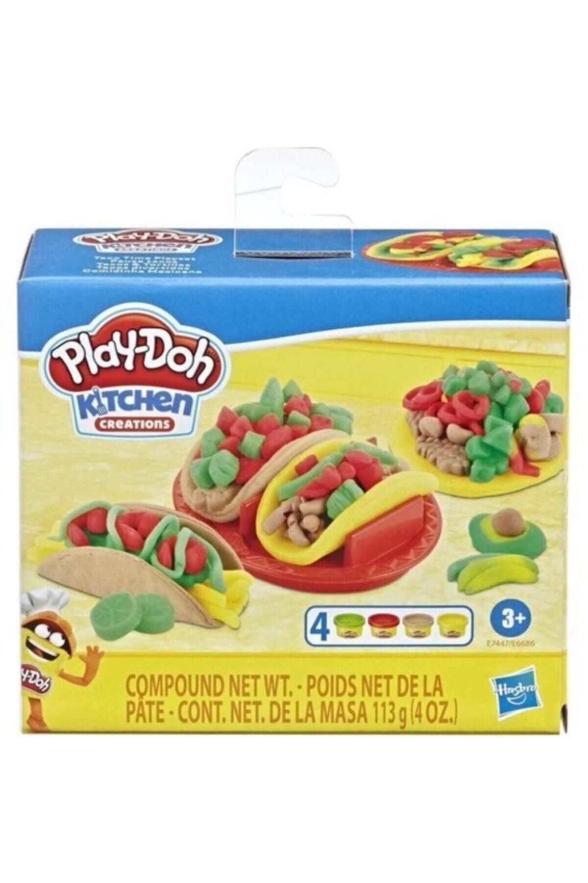 Play Doh Play-doh Kitchen Creations Şefin Mutfağı Taco Zamanı Oyun Hamuru
