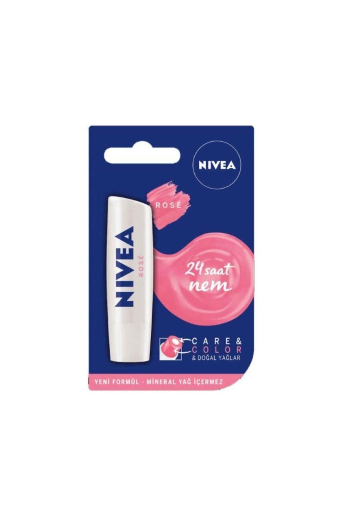 NIVEA Care & Colour Pink - Dudak Balmı Pembe 4,8 G