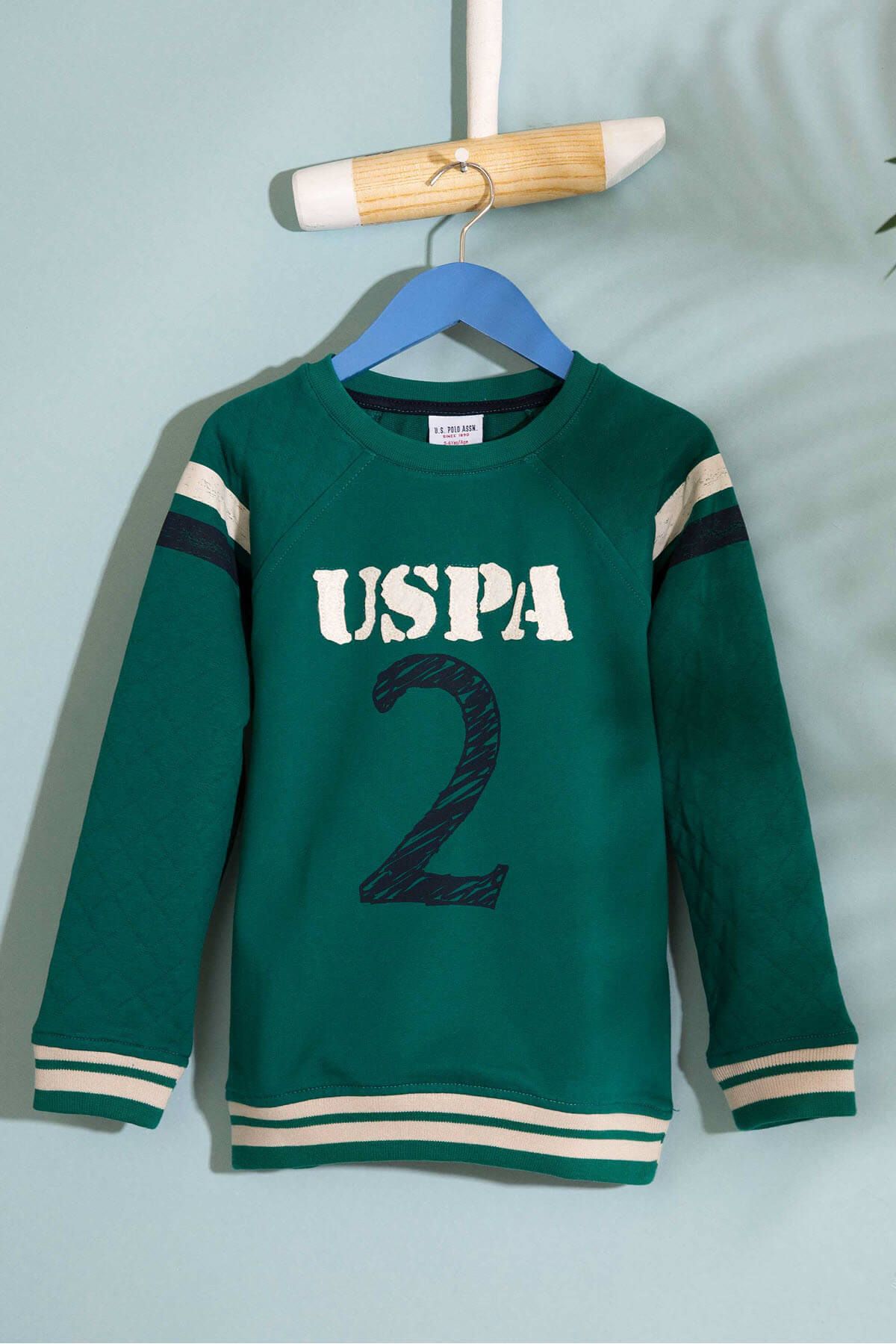 U.S. Polo Assn. Yesıl Erkek Cocuk Sweatshirt
