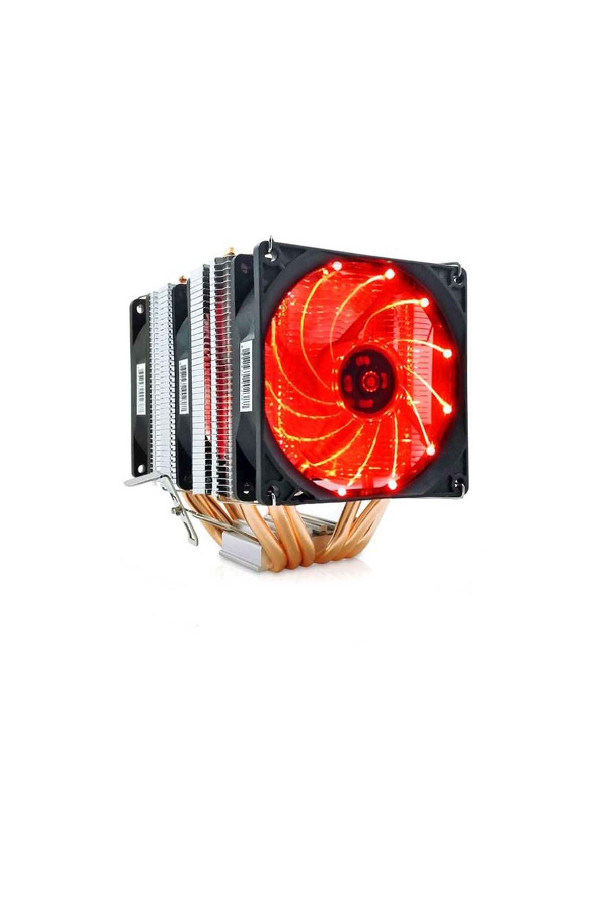 Snowman X6 CPU Soğutucu Fan Kırmızı