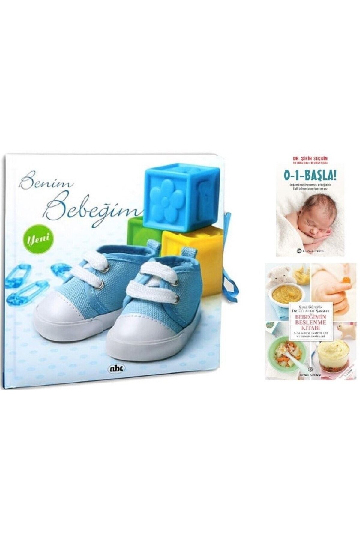 ABC Bebek Albümü(mavi) 0-1 Başla - Bebeğimin Beslenme Kitabı