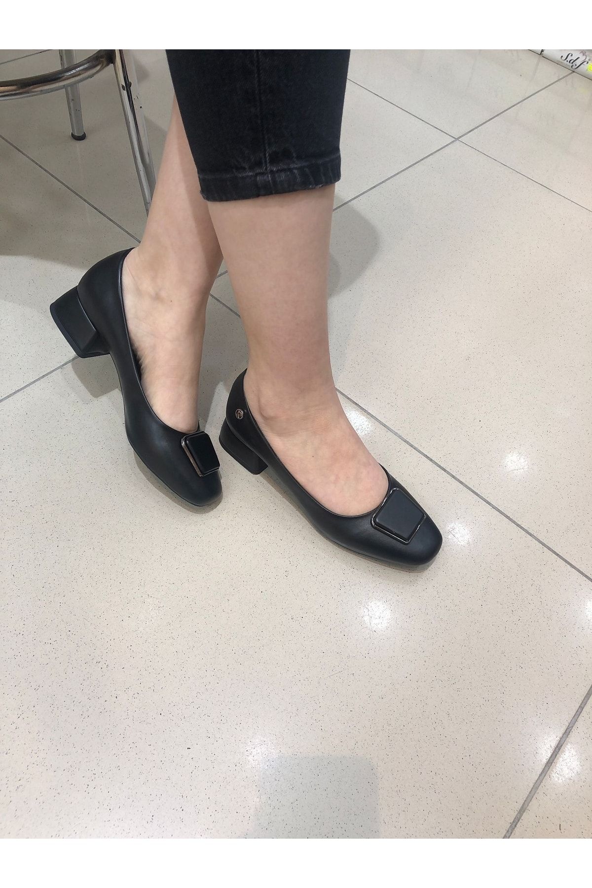 Pierre Cardin Kadın Kısa Topuklu Ayakkabı