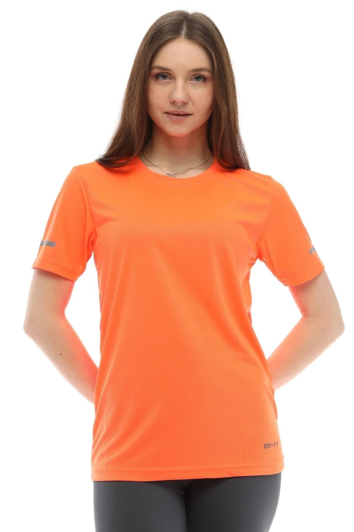 Ghassy Co Kadın Nem Emici Hızlı Kuruma Atletik Spor T-shirt