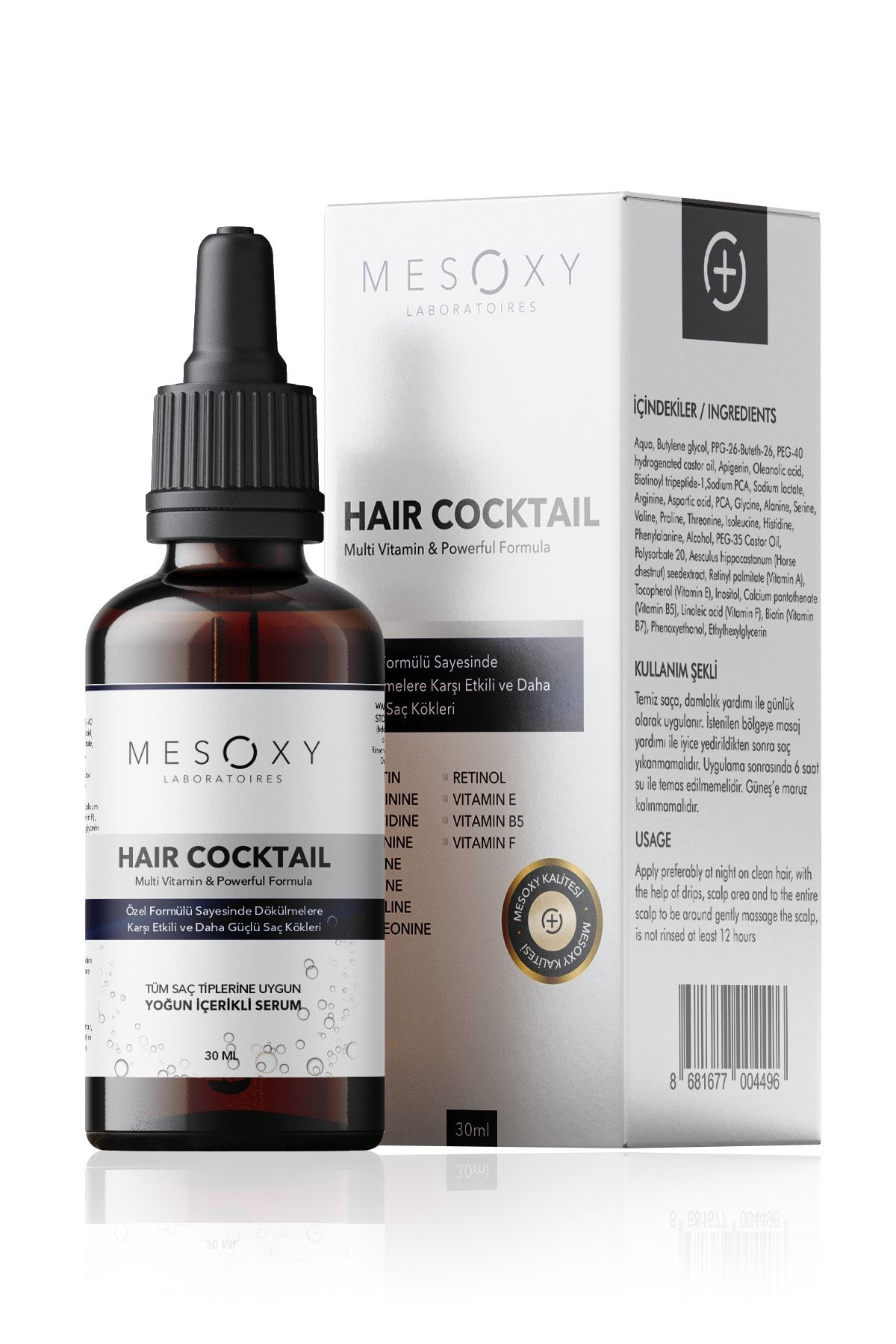 Mesoxy Laboratoires Hair Cocktail Dökülme Karşıtı Ve Saç Kökü Besleyici Serum 30ml