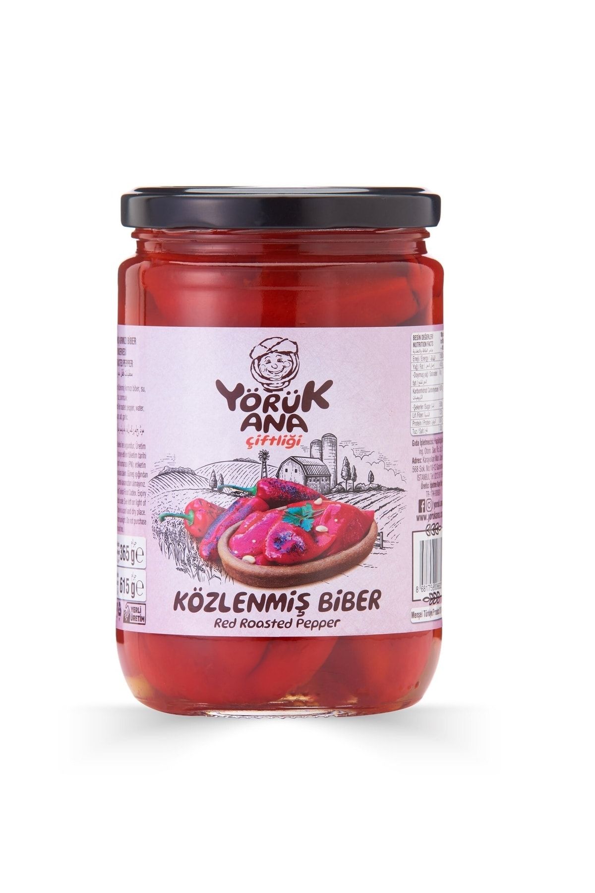 YÖRÜK ANA ÇİFTLİĞİ Yörük Ana Çiftliği Közlenmiş Biber