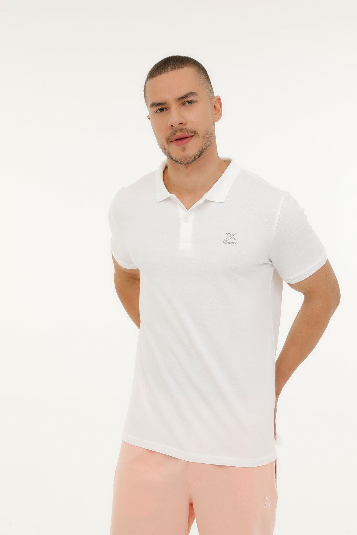 Kinetix M-sn328 C T-shırt 3fx Beyaz Erkek Kısa Kol T-shirt