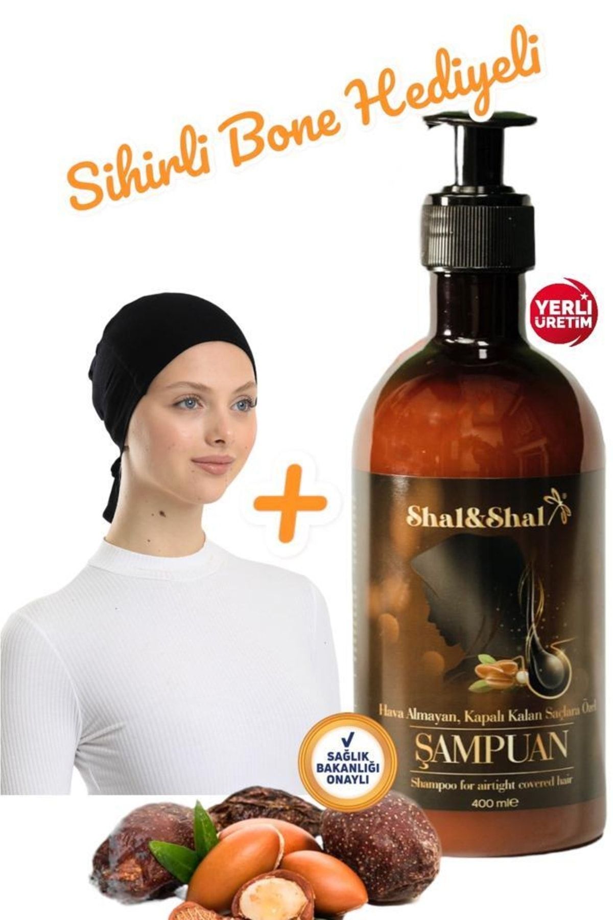Shal&Shal Kapalı Kalan Sacları Besleyen Mucizevi Şampuan Argan Yağlı E Vitaminli
