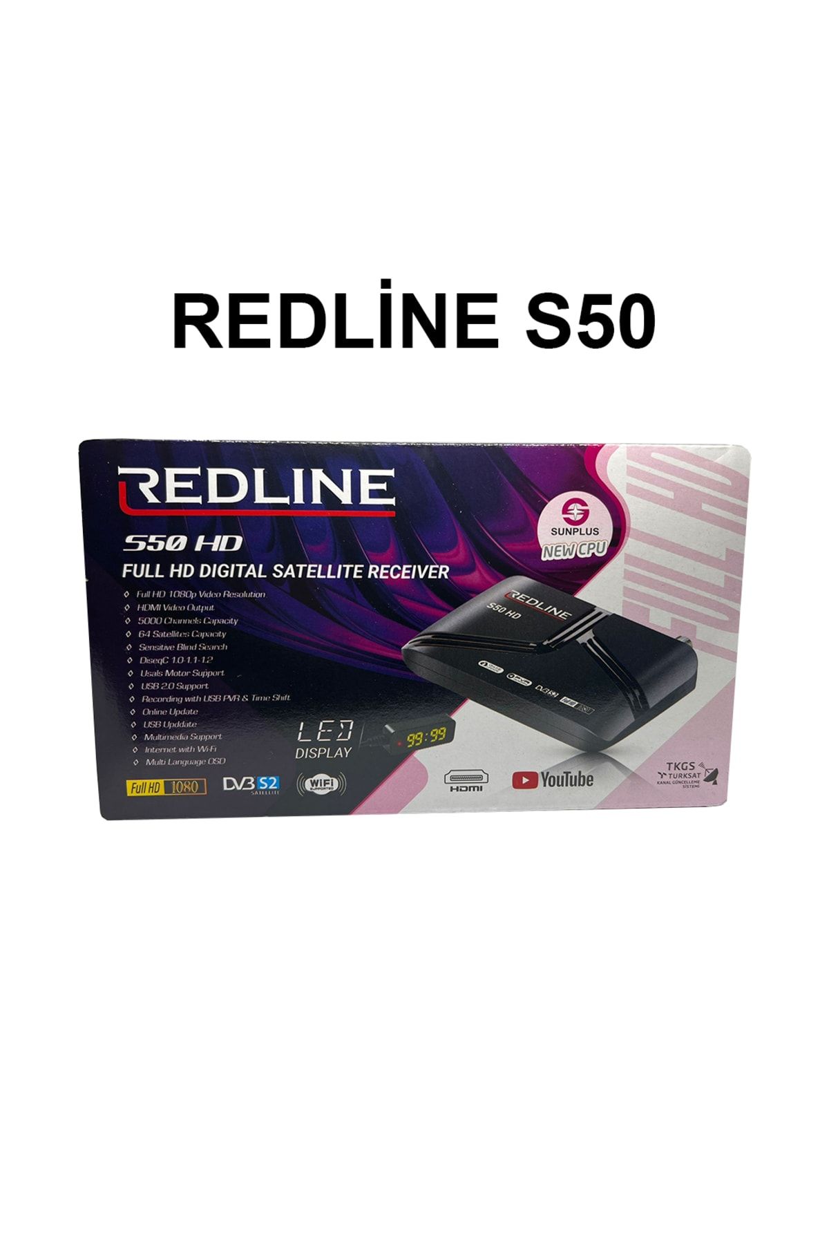 Redline S50 Hd Uydu Cihazı