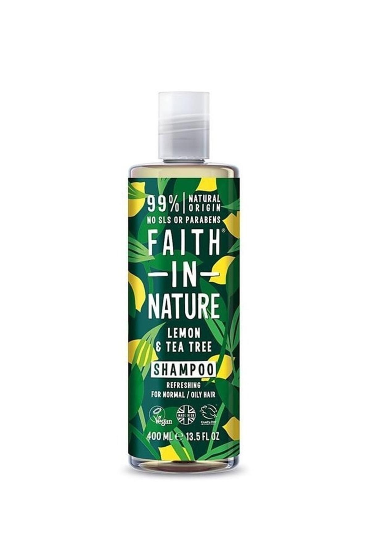 Faith In Nature Limon Ve Çay Ağacı Şampuanı 400 Ml