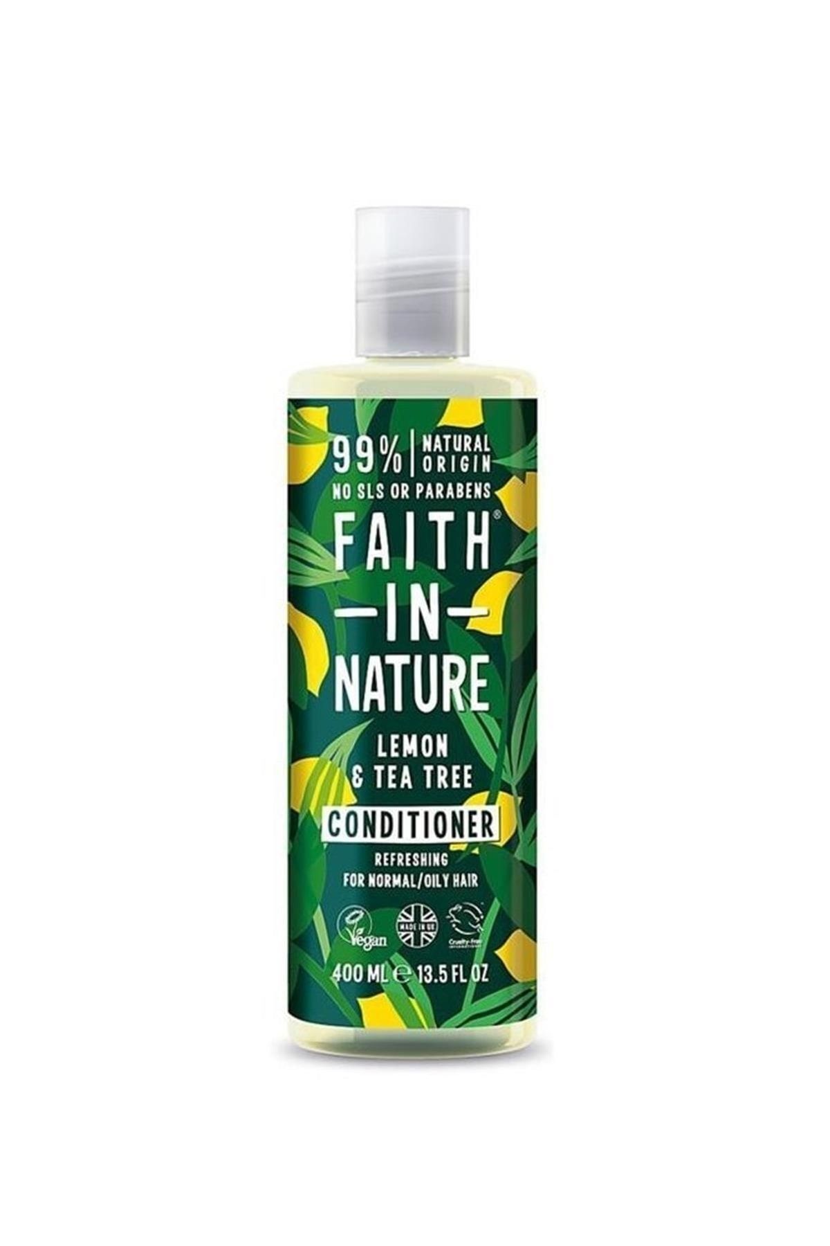Faith In Nature Limon ve Çay Ağacı Saç Kremi 400 ml