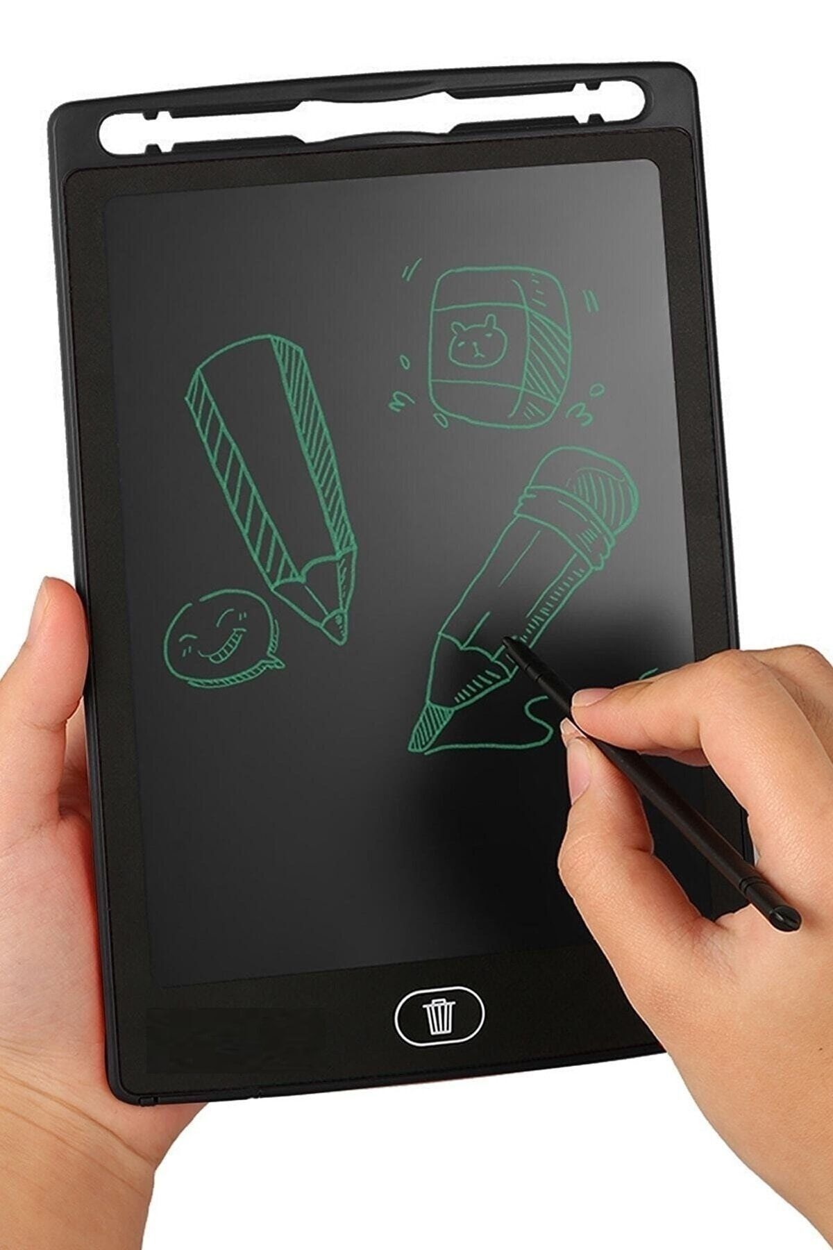 obrigado Writing Tablet Lcd 8.5 Inç Uyumlu Dijital Kalemli Çizim Yazı Tahtası Grafik Eğitim Tableti 1 Adet