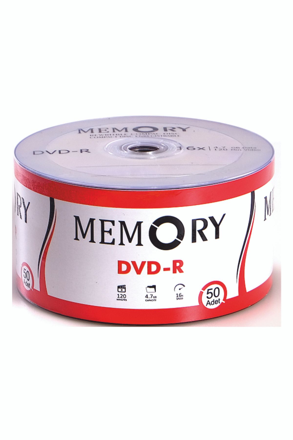 MEMORY Boş Dvd-r 4,7gb 16x 120 Dk 50 Adet