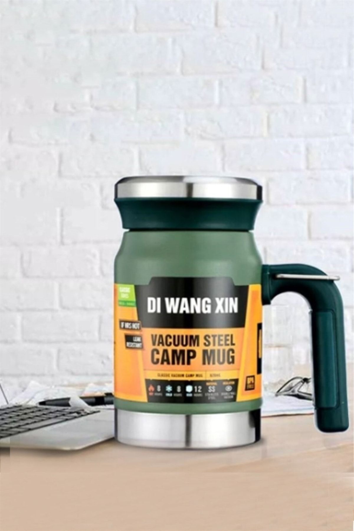 ÇELİKAY Coffeehutt Stan Di Wang Termos Mug 620 Ml