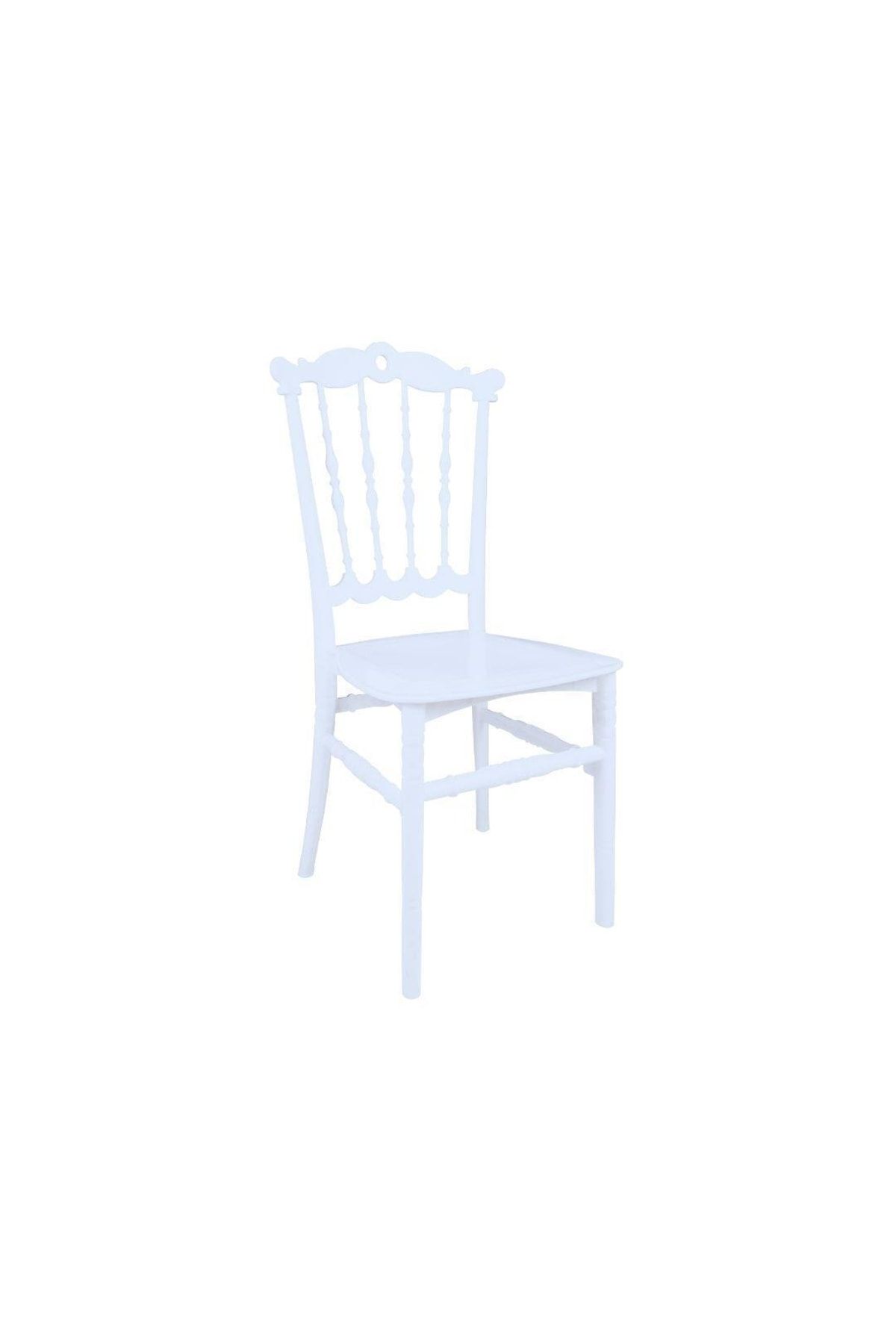 Mandella Karmen Düğün Sandalyesi Model 5 Beyaz (1 ADET)