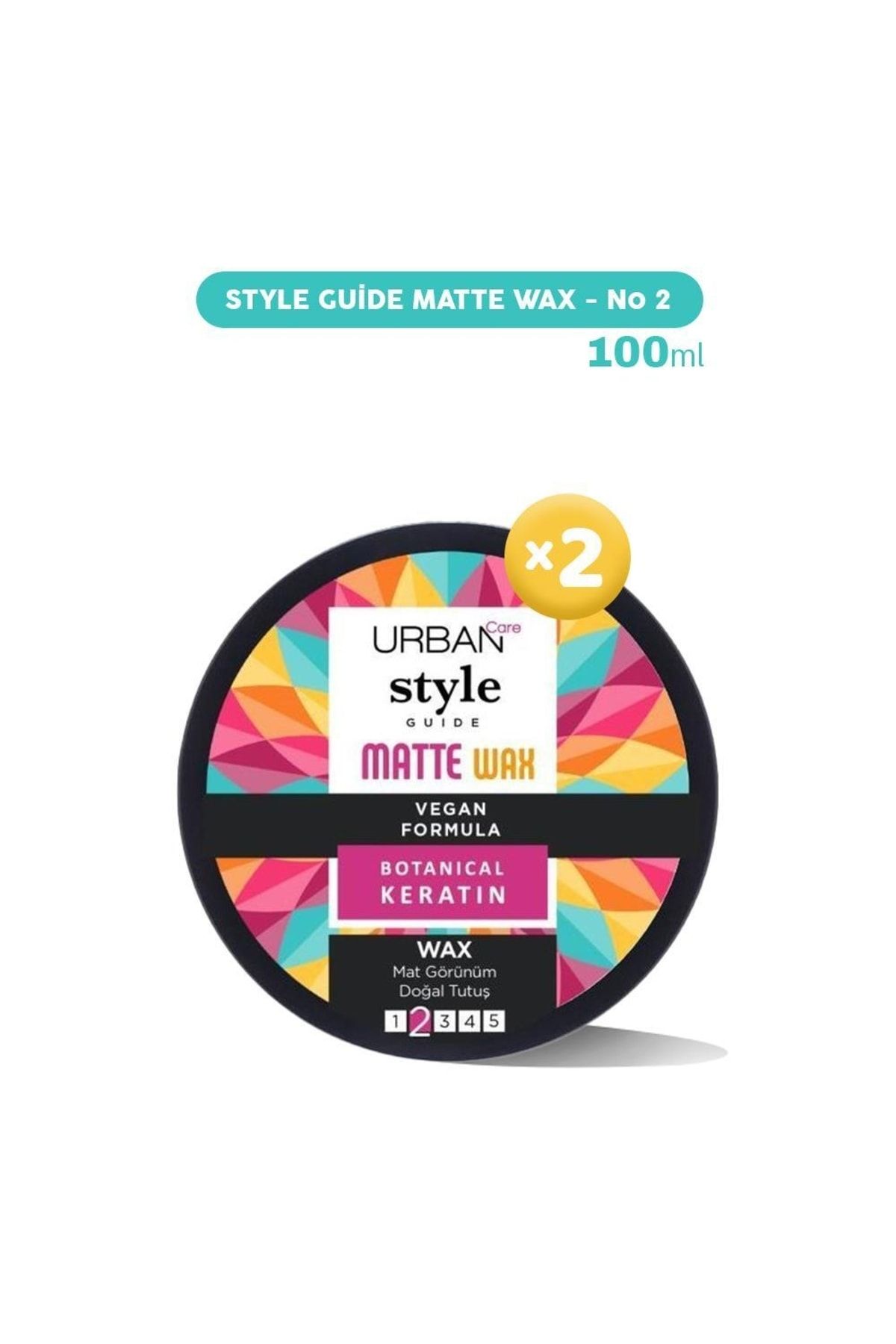 Urban Care Style Guide Matte Wax 100 Ml No 2 X 2