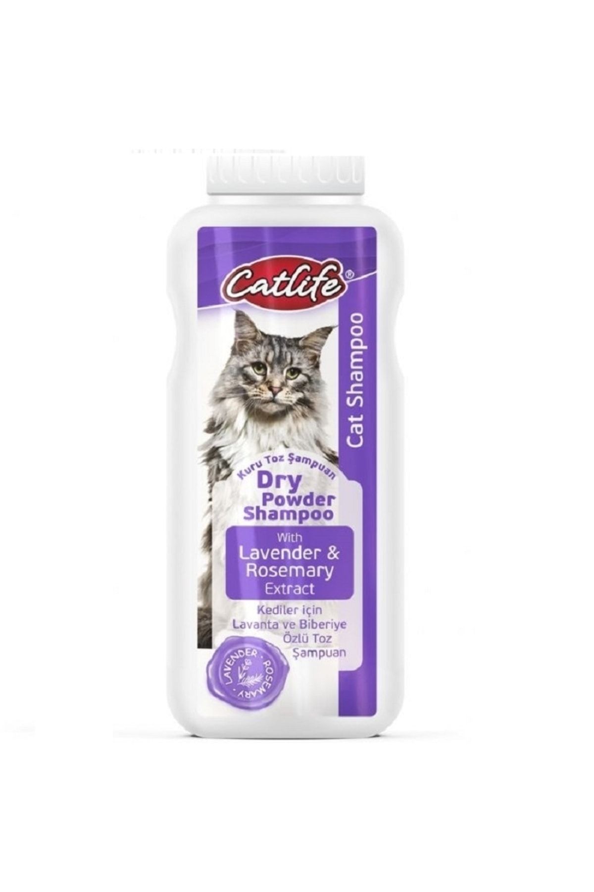 Catlife Clca03- Lavanta Ve Biberiye Özlü Kedi Toz Şampuan 150 Gr