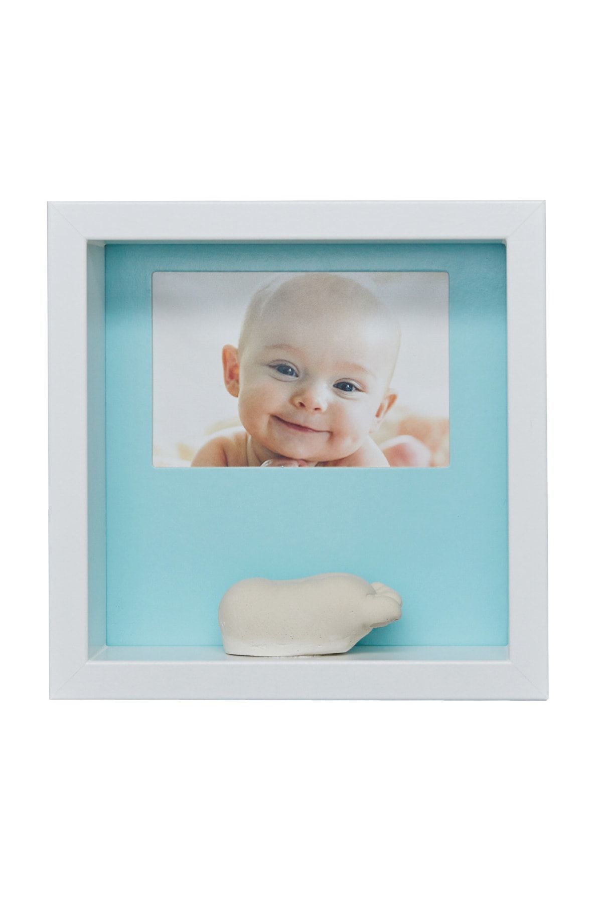 Baby Memory Prints 3d Niş Çerçeve-beyaz