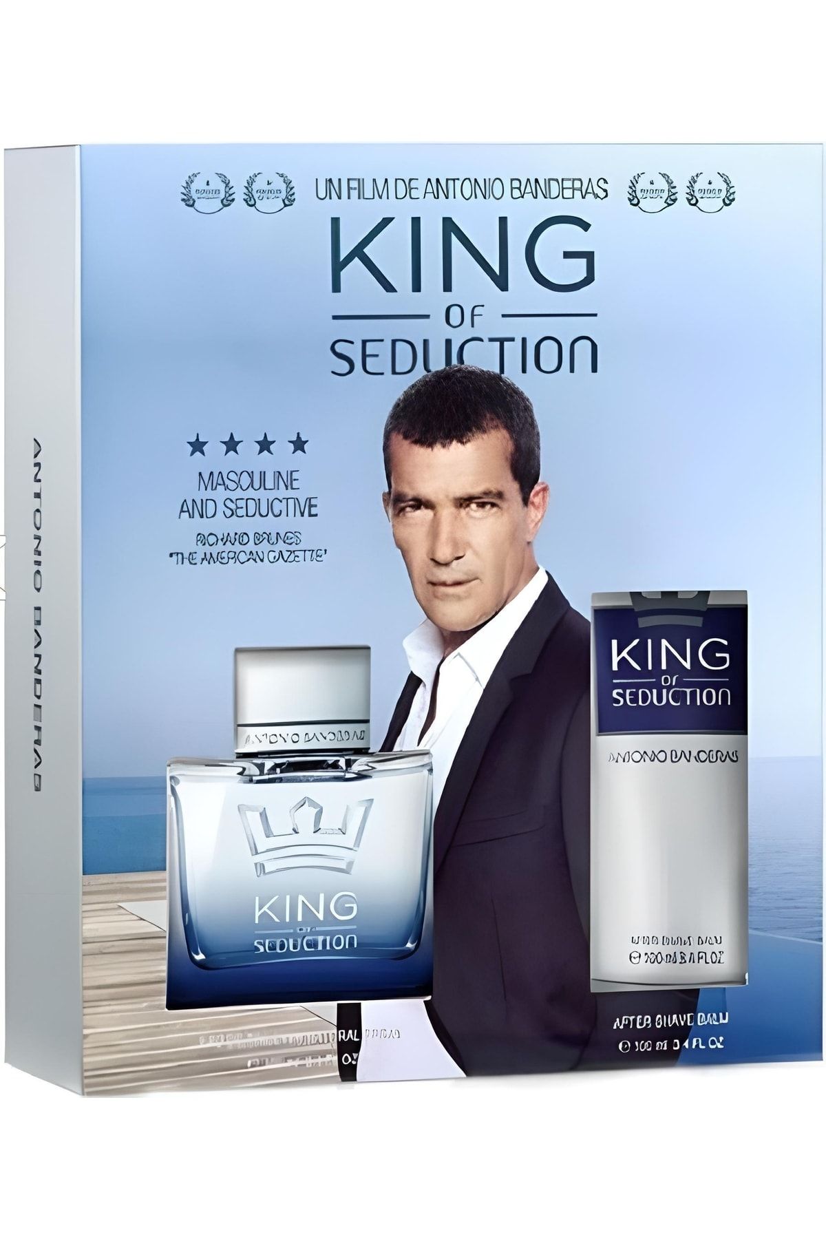 Antonio Banderas Süper King Of Seduction Edt 100 Ml + Tıraş Sonrası Balsam 75 Ml Erkek Parfüm Seti