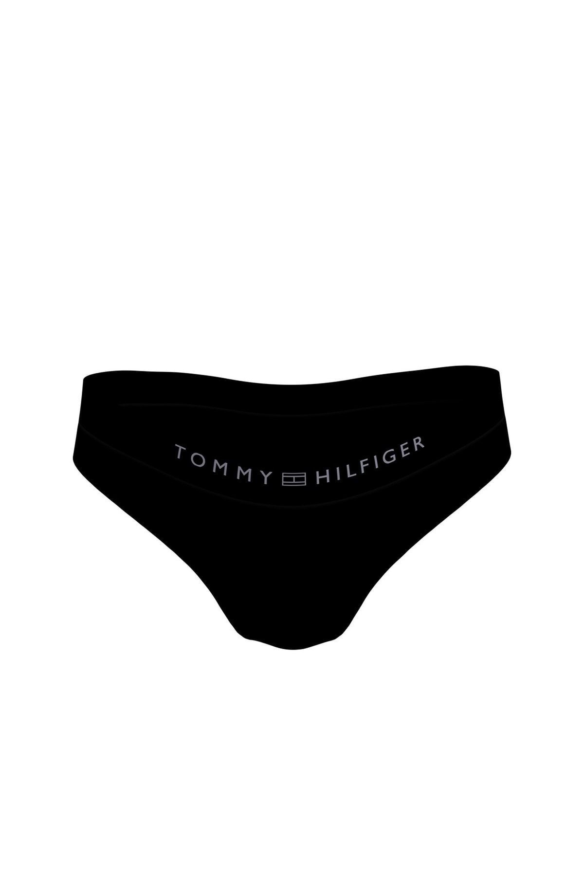 Tommy Hilfiger Siyah Kadın Bikini Alt Uw0uw04369bds