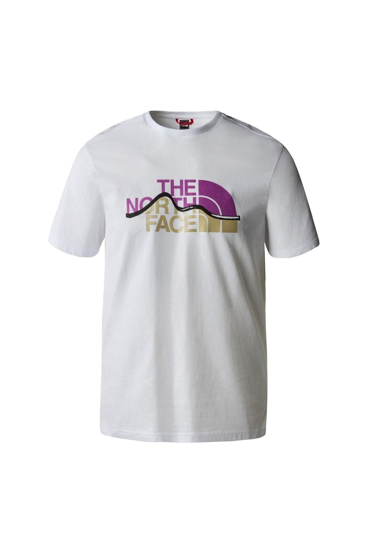 The North Face M S/s Mountaın Lıne Tee Erkek T-shirt Nf0a7x1nvv11