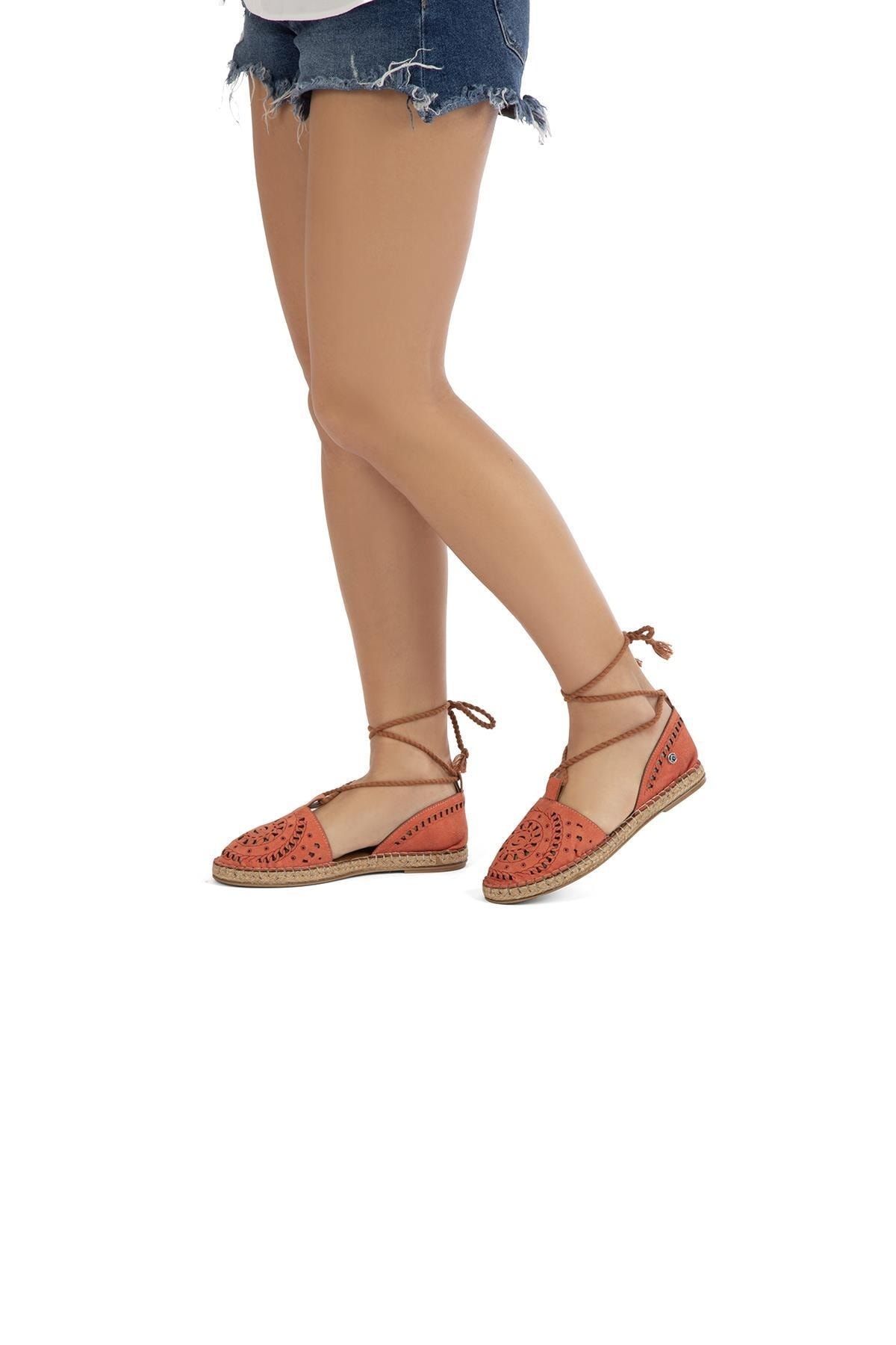 Pierre Cardin ® | Pc-52271-3592 Turuncu - Kadın Günlük Ayakkabı